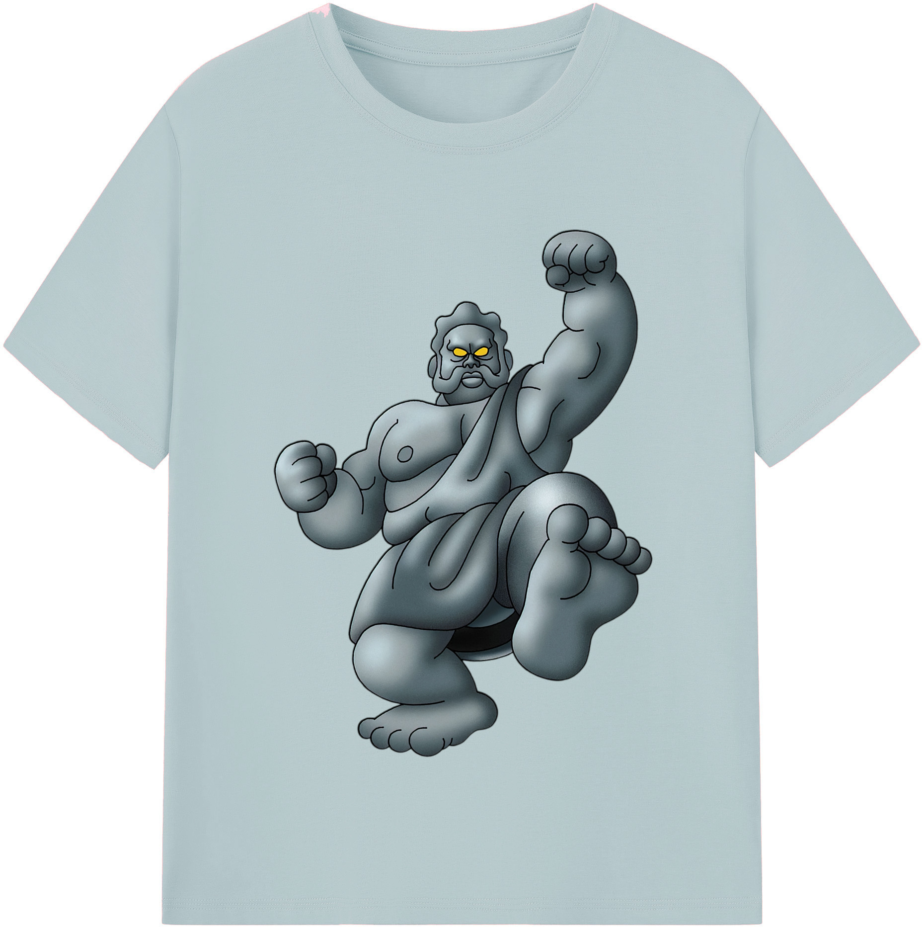 （画像用） ドラゴンクエスト Doragon Kuesuto Dragon Quest 綿100％半袖Tシャツ（フロントプリント）